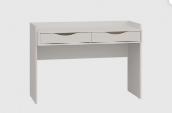 Стол письменный, арт.6-01111, кашемир серый (ГК) в Верхней Салде - verhnyaya-salda.mebel-e96.ru