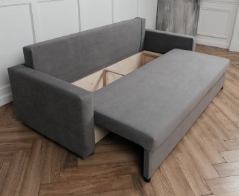 Диван 730 серый (Brendoss) в Верхней Салде - verhnyaya-salda.mebel-e96.ru