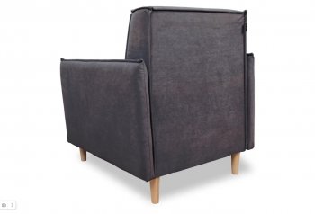 Кресло 831 Графит, велюр (Brendoss) в Верхней Салде - verhnyaya-salda.mebel-e96.ru