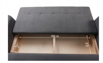 Диван 920 серый (Brendoss) в Верхней Салде - verhnyaya-salda.mebel-e96.ru