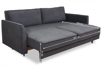 Диван 930 графит (Brendoss) в Верхней Салде - verhnyaya-salda.mebel-e96.ru