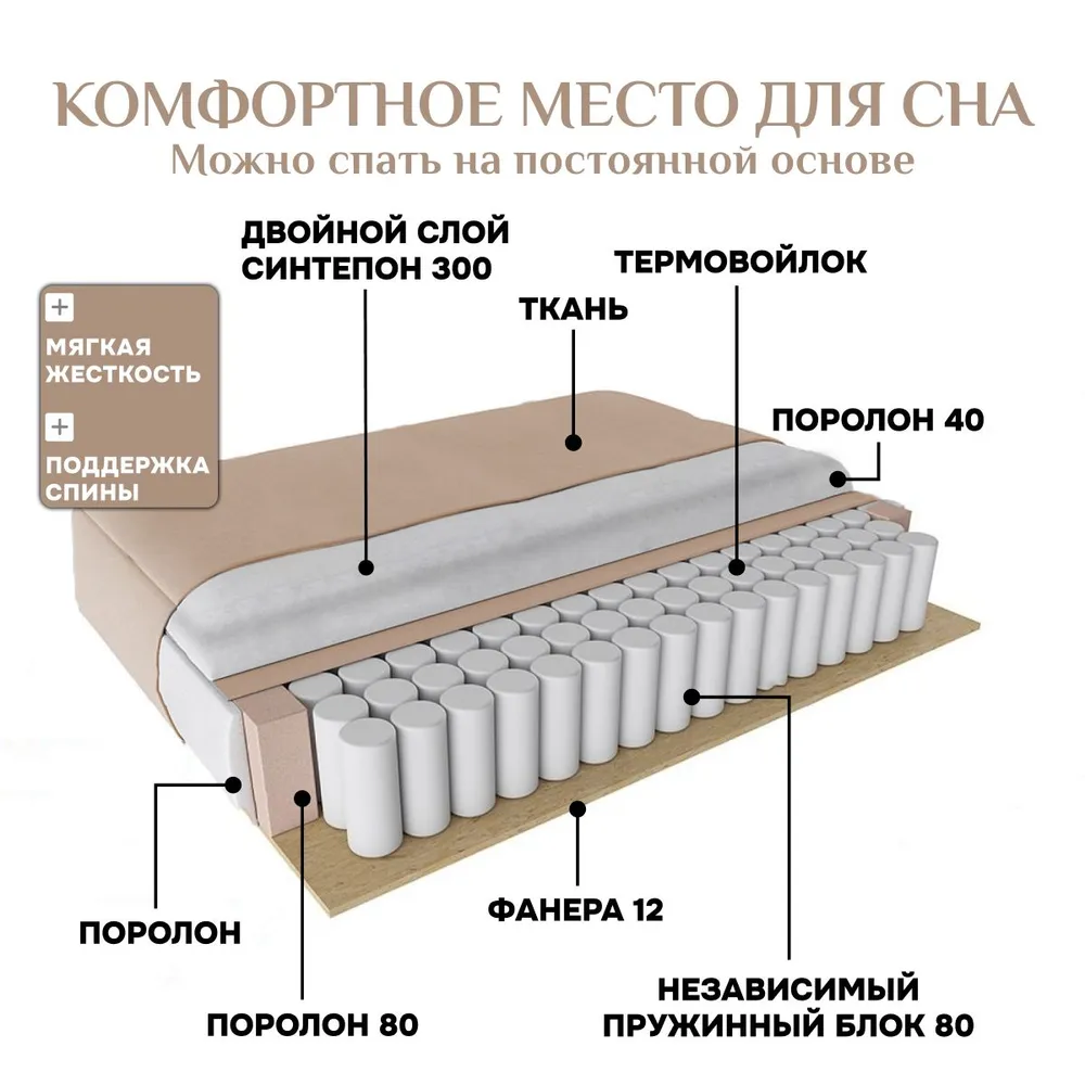 Угловой диван 9996 Бежевый BRENDOSS в Верхней Салде - verhnyaya-salda.mebel-e96.ru