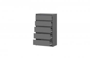 Комод Айден КМ06-700 серый графит (ИЦ) в Верхней Салде - verhnyaya-salda.mebel-e96.ru