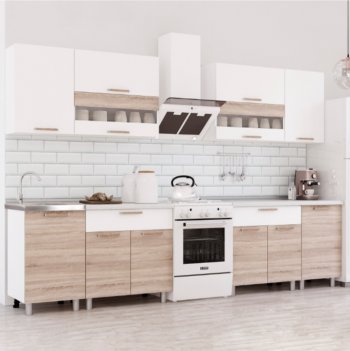 Кухонный гарнитур Айсбери 2400 мм (БТС) в Верхней Салде - verhnyaya-salda.mebel-e96.ru