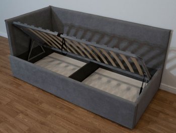 Диван-кровать Бенто с ПМ, велюр Маус (ДСВ) в Верхней Салде - verhnyaya-salda.mebel-e96.ru