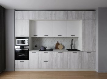 Кухонный гарнитур Бланка 3400 мм (Санвут) в Верхней Салде - verhnyaya-salda.mebel-e96.ru