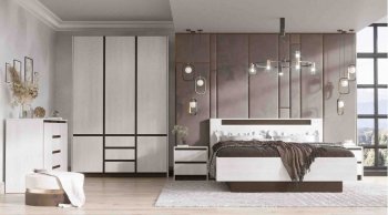 Кровать двуспальная Бостон анкор (Лин) в Верхней Салде - verhnyaya-salda.mebel-e96.ru