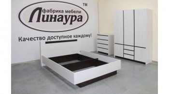 Кровать двуспальная Бостон анкор (Лин) в Верхней Салде - verhnyaya-salda.mebel-e96.ru