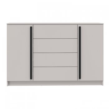 Комод 67.11 Брандо ЛДСП New кашемир (Олмеко) в Верхней Салде - verhnyaya-salda.mebel-e96.ru