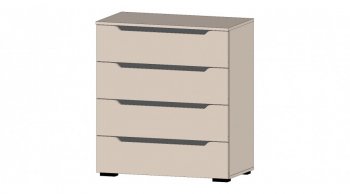 Британа Комод 4 ящика (Лин) в Верхней Салде - verhnyaya-salda.mebel-e96.ru