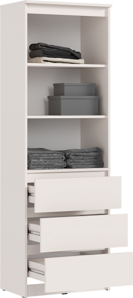 Стеллаж Челси кашемир (Миф) в Верхней Салде - verhnyaya-salda.mebel-e96.ru