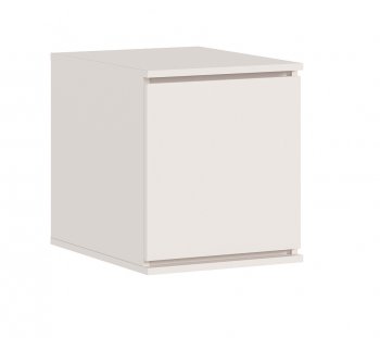 Пенал 400 мм Челси (1 створка) с антресолью, Кашемир (Миф) в Верхней Салде - verhnyaya-salda.mebel-e96.ru