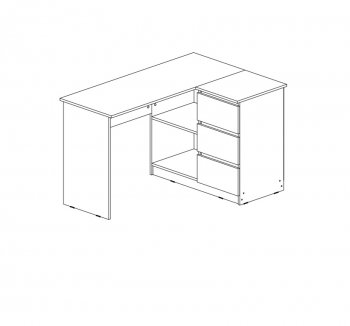 Стол письменный Челси угловой кашемир (Миф) в Верхней Салде - verhnyaya-salda.mebel-e96.ru