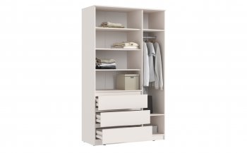 Шкаф 1200 мм Челси с антресолью Кашемир (Миф) в Верхней Салде - verhnyaya-salda.mebel-e96.ru