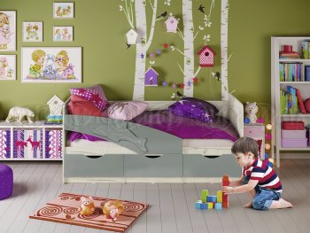 Кровать Дельфин шарли бриз (Миф) в Верхней Салде - verhnyaya-salda.mebel-e96.ru