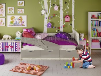 Кровать Дельфин шарли мокко (Миф) в Верхней Салде - verhnyaya-salda.mebel-e96.ru