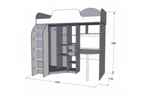 Набор детской мебели Омега-18 (модульная) в Верхней Салде - verhnyaya-salda.mebel-e96.ru