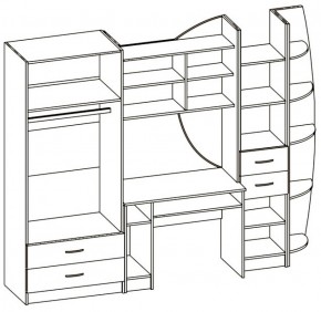 Детская Юниор 2 (МФД металлик) в Верхней Салде - verhnyaya-salda.mebel-e96.ru