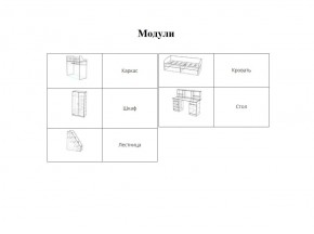 Набор детской мебели Юта (Ярофф) в Верхней Салде - verhnyaya-salda.mebel-e96.ru