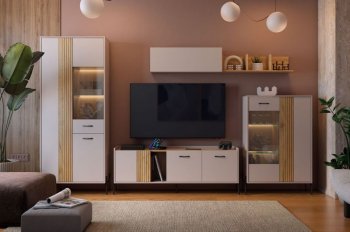 Стенка Доминика модульная  (Мебельсон) в Верхней Салде - verhnyaya-salda.mebel-e96.ru