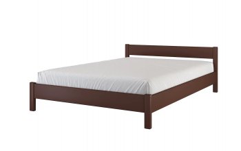 Кровать из массива Эби Орех (БМ) в Верхней Салде - verhnyaya-salda.mebel-e96.ru