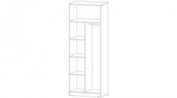 Шкаф 800 мм Элегант Белый (Лин) в Верхней Салде - verhnyaya-salda.mebel-e96.ru