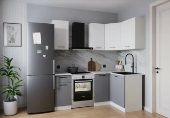 Кухонный гарнитур угловой Элеганция 2000*1200 мм (Sanvut) в Верхней Салде - verhnyaya-salda.mebel-e96.ru