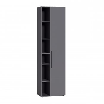 Шкаф 600 мм Эйр 16.324.02 графит (Моби) в Верхней Салде - verhnyaya-salda.mebel-e96.ru