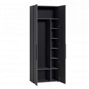 Шкаф модульный Эйр, графит (Моби) в Верхней Салде - verhnyaya-salda.mebel-e96.ru