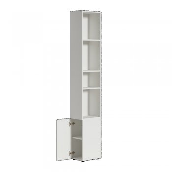 Шкаф торцевой Эйр 16.323 белый (Моби) в Верхней Салде - verhnyaya-salda.mebel-e96.ru