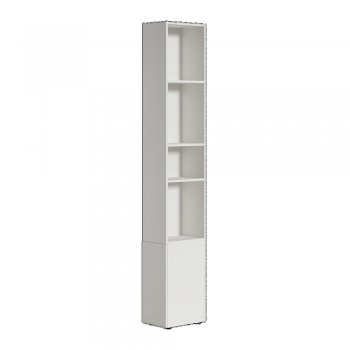 Шкаф торцевой Эйр 16.323 белый (Моби) в Верхней Салде - verhnyaya-salda.mebel-e96.ru
