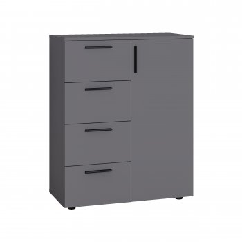 Комод Эйр 16.241 графит (Моби) в Верхней Салде - verhnyaya-salda.mebel-e96.ru