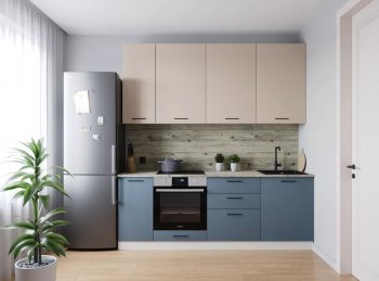 Кухонный гарнитур Фьюжн 2200 мм (Санвут) в Верхней Салде - verhnyaya-salda.mebel-e96.ru