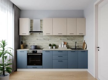 Кухонный гарнитур Фьюжн 2800 (Санвут) в Верхней Салде - verhnyaya-salda.mebel-e96.ru