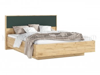 Кровать парящая Флэш крафт/грин (Миф) в Верхней Салде - verhnyaya-salda.mebel-e96.ru
