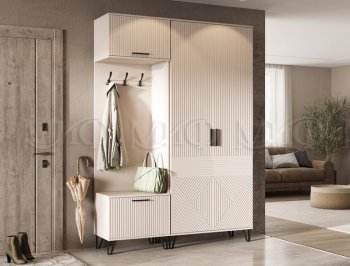 Прихожая Флэш модульная, кашемир (Миф) в Верхней Салде - verhnyaya-salda.mebel-e96.ru
