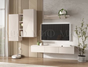 Стенка Флэш комп.2 кашемир (Миф) в Верхней Салде - verhnyaya-salda.mebel-e96.ru