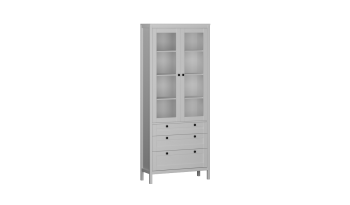 Пенал со стеклом Фрея (СБК) в Верхней Салде - verhnyaya-salda.mebel-e96.ru