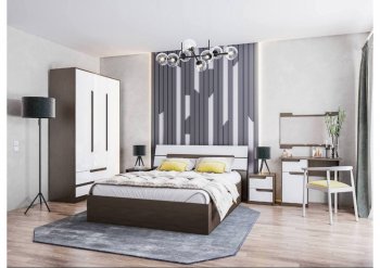 Спальный гарнитур Гаванна модульный (Текс) в Верхней Салде - verhnyaya-salda.mebel-e96.ru