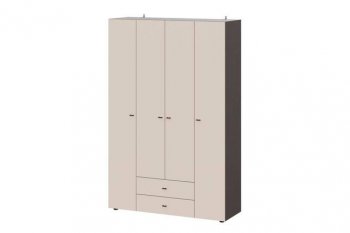 Шкаф 1350 мм четырехств. комб. Гиза (МИ) в Верхней Салде - verhnyaya-salda.mebel-e96.ru | фото