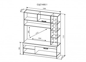 Стенка Софи (модульная) (ДСВ) в Верхней Салде - verhnyaya-salda.mebel-e96.ru