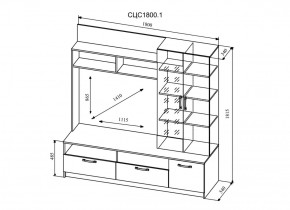 Стенка Софи (модульная) (ДСВ) в Верхней Салде - verhnyaya-salda.mebel-e96.ru