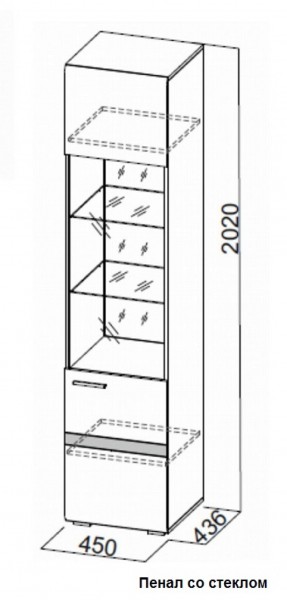 Гостиная Соло (Вариант-2) в Верхней Салде - verhnyaya-salda.mebel-e96.ru