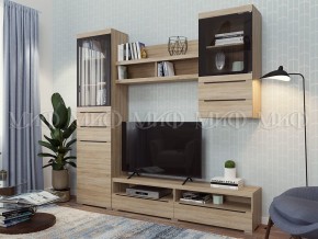 Гостиная Эколь (МДФ) Дуб Сонома в Верхней Салде - verhnyaya-salda.mebel-e96.ru