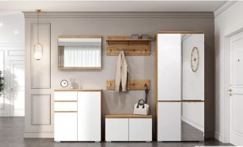 Прихожая Гретта №1 крафт золотой (Памир) в Верхней Салде - verhnyaya-salda.mebel-e96.ru