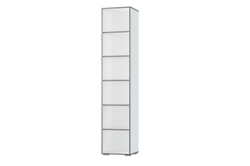 Шкаф 1 дв. Грей (УНИ) (МЛК) в Верхней Салде - verhnyaya-salda.mebel-e96.ru