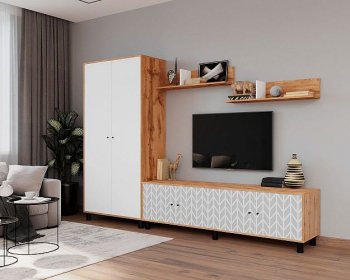 Стенка HYGGE комп.2 зигзаги (Мама) в Верхней Салде - verhnyaya-salda.mebel-e96.ru