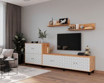 Стенка HYGGE комп.3 зигзаги (Мама) в Верхней Салде - verhnyaya-salda.mebel-e96.ru