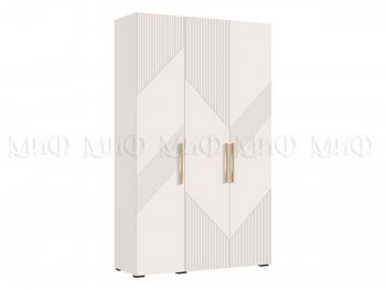 Шкаф 1350 мм Ирис с антресолью, кашемир (Миф) в Верхней Салде - verhnyaya-salda.mebel-e96.ru