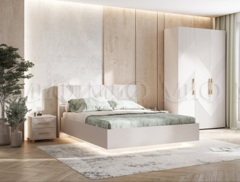 Кровать парящая Ирис кашемир (Миф) в Верхней Салде - verhnyaya-salda.mebel-e96.ru